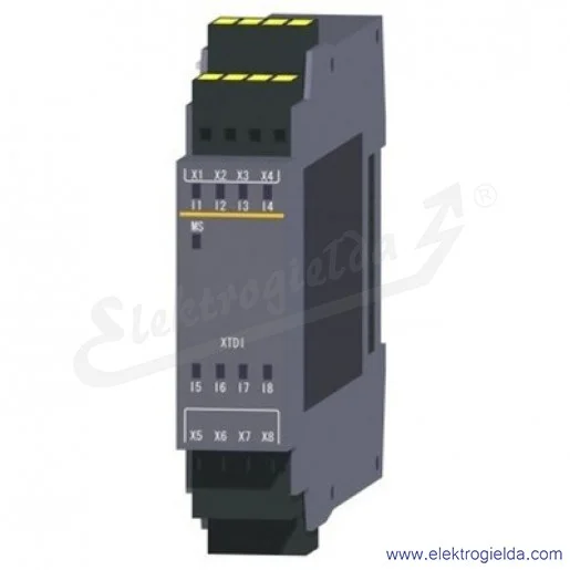 Moduł wejść 230059, WS0-XTDI80202, 24VDC, 8 wejść cyfrowych, zaciski sprężynowe