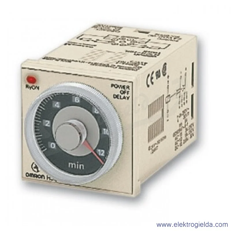 Przekaźnik czasowy H3CRAAC100240DC1001251, H3CR-A, 100-240VAC, wielofunkcyjny, 11P, 48x48mm