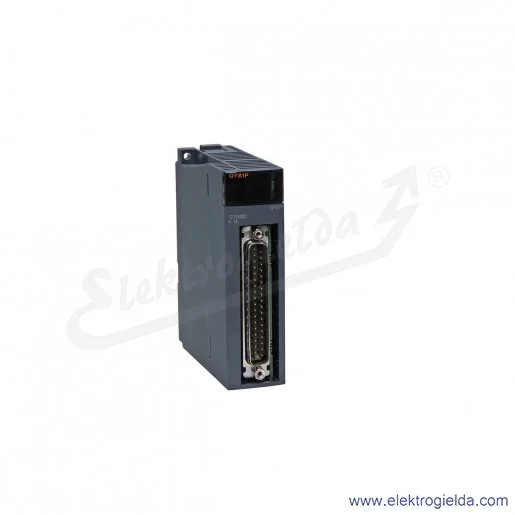 Moduł wyjść cyfrowych 129607, QY81P, PLC Q Series, zasilanie 12-24VDC, 0.1A, 32 wyjścia tranzystorowe, złącze SUB-D