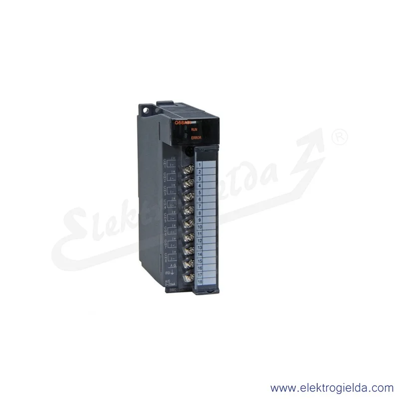 Moduł wejść analogowych 129617, Q68ADI, PLC Q Series, 8 kanałów