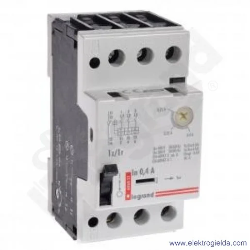 Wyłącznik silnikowy modułowy 606822, M 250 0,25-0,4 1z/1r