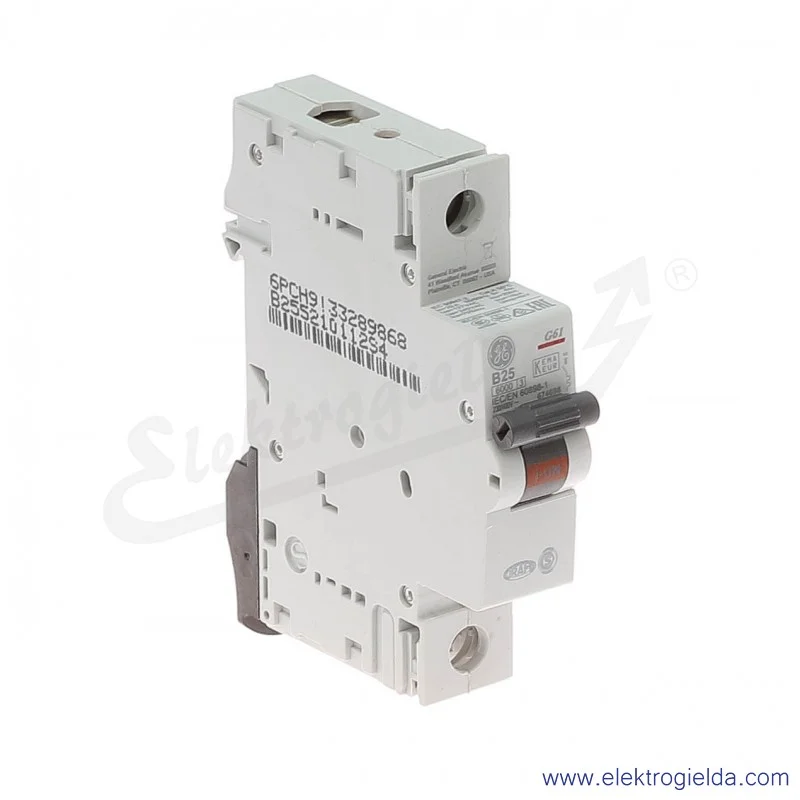 Wyłącznik nadprądowy G61B25 1P AC 6kA