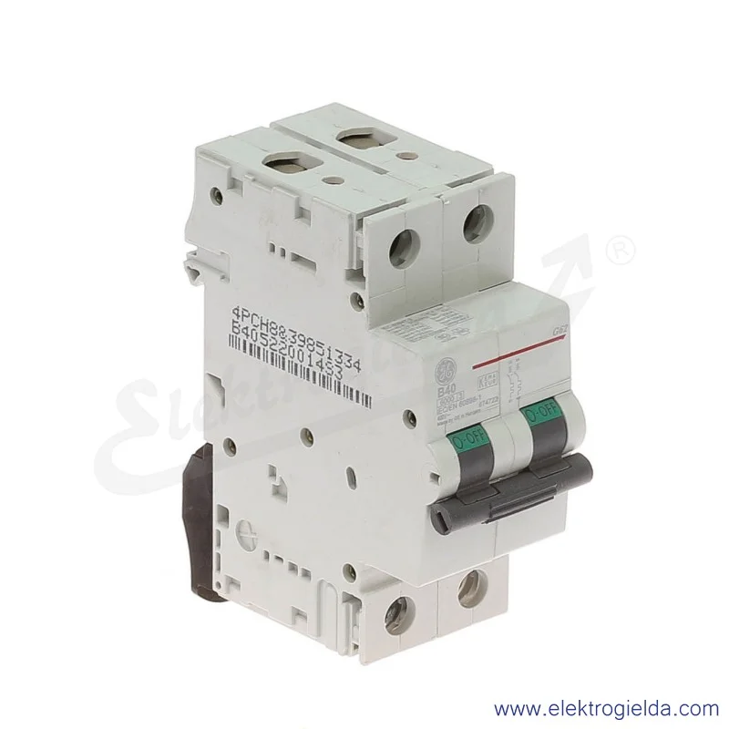 Wyłącznik nadprądowy G62B40 2P AC 6kA