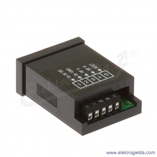 Licznik wielofunkcyjny CODIX 6.524.012.300, 10-30VDC, licznik impulsów, godzin, tachometr led, skalowany