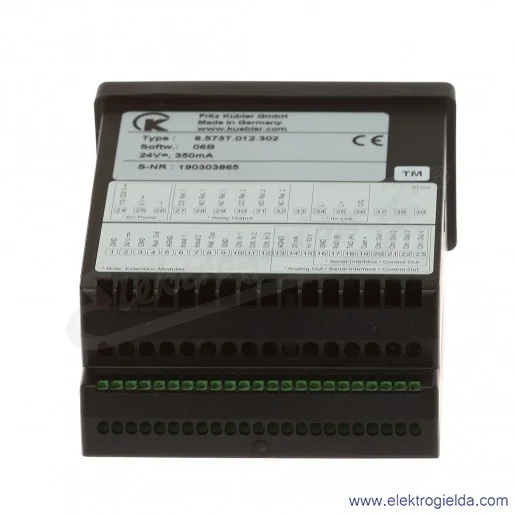Miernik wielofunkcyjny CODIX 6.573T.012.302, 24VDC, wskaźnik procesowy 0-10V/0-20mA