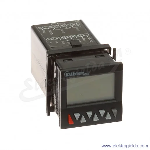 Licznik programowalny LCD, CODIX 6.908.0101.3A0, 10-30V DC, 2 ustawienia wstępne, zielony wyświetlacz Licznik programowalny LCD, CODIX 6.908.0101.3A0, 10-30V DC, 2 ustawienia wstępne, zielony wyświetlacz