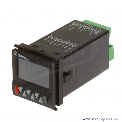 Licznik programowalny LCD, CODIX 6.924.0103.300, 10-30VDC, 6 ustwień wstępnych, kolorowy wyświetlacz