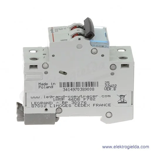 Wyłącznik nadprądowy S302 C 6 2P 6kA AC TX3