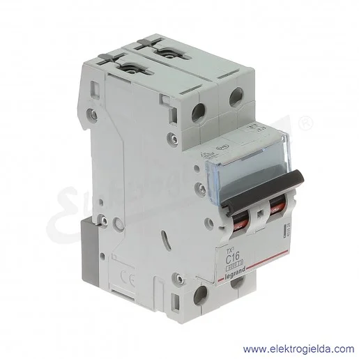 Wyłącznik nadprądowy S302 C 16 2P 6kA AC TX3
