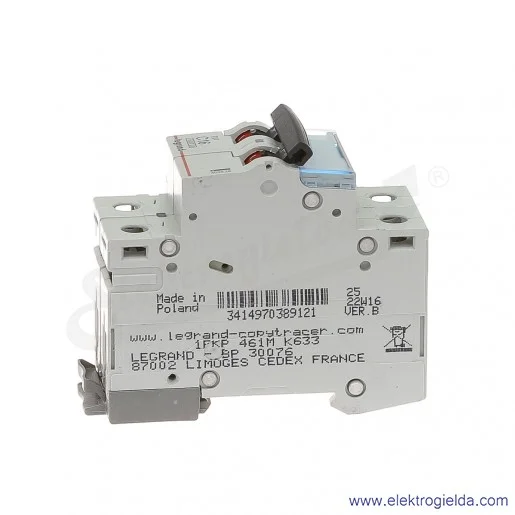 Wyłącznik nadprądowy S302 C 16 2P 6kA AC TX3
