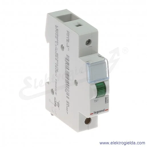 Lampka sygnalizacyjna 604077, L 313, zielona, 230 VAC, IP20