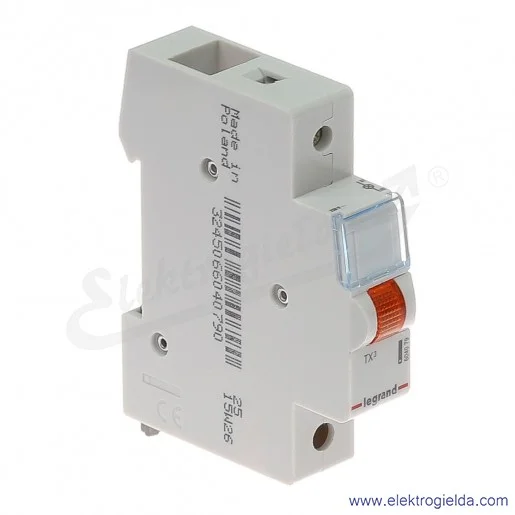 Lampka sygnalizacyjna 604079, L 316, pomarańczowa, 230VAC, IP20