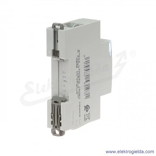Łącznik przyciskowy modułowy 412914, LP 451, 1z+L, z lampką zieloną LED, 110/400VAC, 20A
