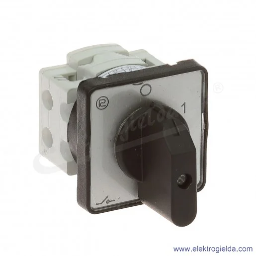Łącznik krzywkowy pulpitowy S16JD1101 A6 16A 0-1 1P IP40