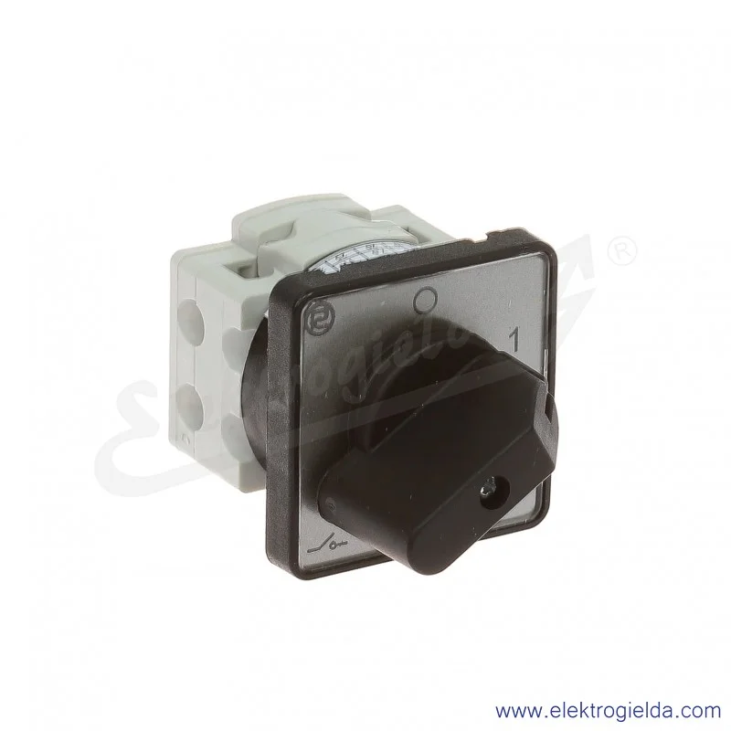 Łącznik krzywkowy pulpitowy S16JD2201 A6 16A 0-1-2 1P IP40