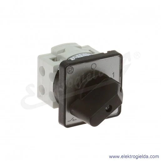 Łącznik krzywkowy pulpitowy S16JD2201 A6 16A 0-1-2 1P IP40
