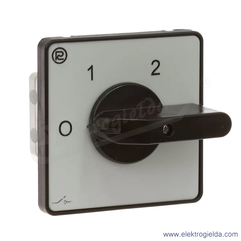 Łącznik krzywkowy pulpitowy S63JD2231 B6 63A 0-1-2 1P IP40