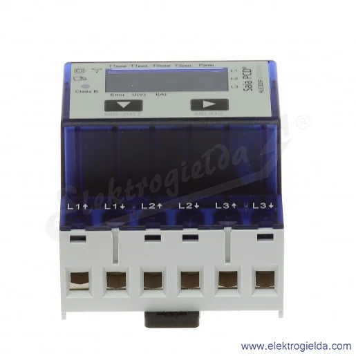 Licznik energii ALE3D5FS10C3A00, trójfazowy 3x230/400VAC , z interfejsem S-Bus, do 65A