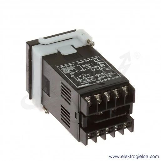 Licznik czasu i impulsów CT6S-1P4, 230VAC, 48X48
