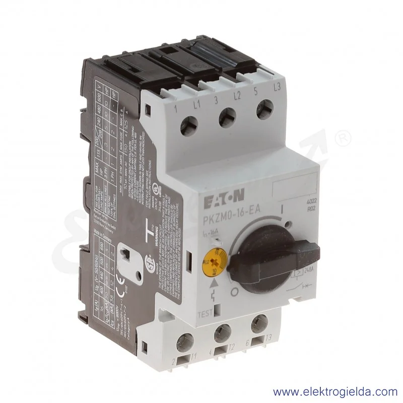 Wyłącznik silnikowy PKZM0-16-EA 3P 7,5kW 10-16A