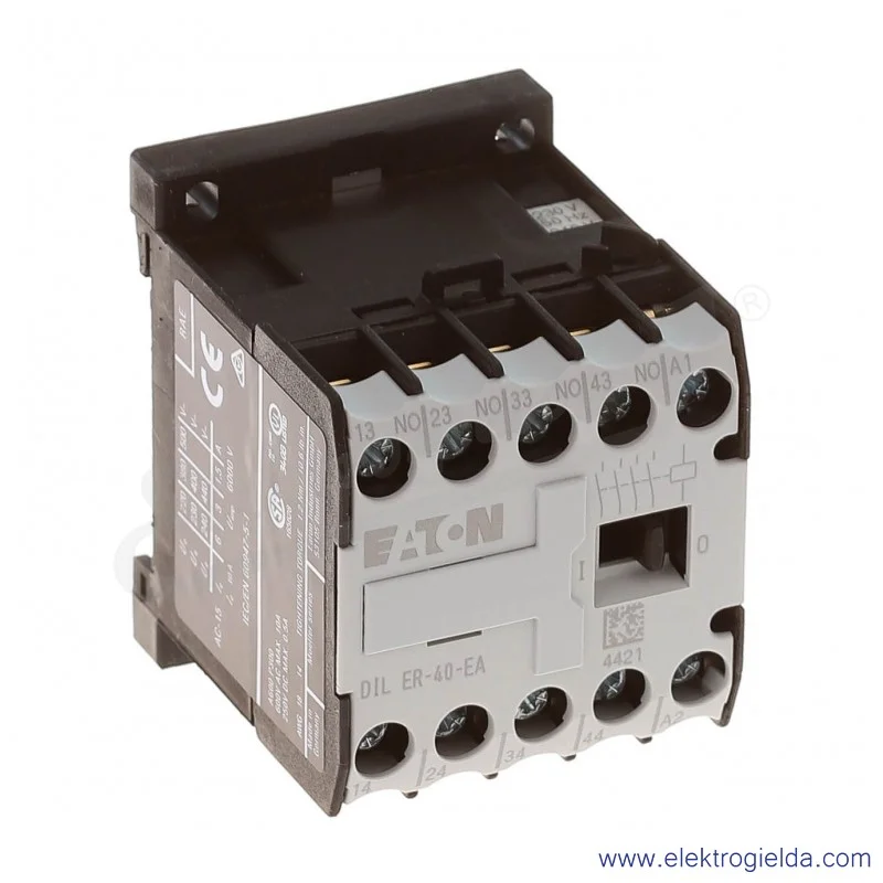 Stycznik pomocniczy DILER-40-EA(230V50HZ,240V60HZ) 3A 4NO Us 230VAC