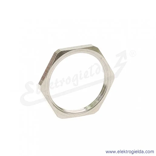 Nakrętka metalowa E03DK-04020200201, MDN 20/M, do dławnic MDN, M20x1,5