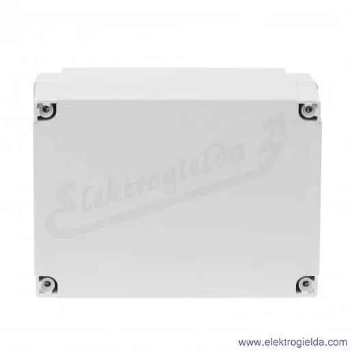 Obudowa ABS 150/100 HG 180x130x100 pokrywa szara IP 66/67