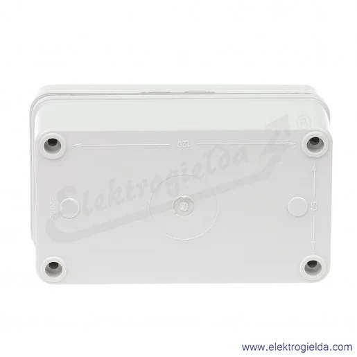 Obudowa ABS C 65 G 140x80x65 pokrywa szara