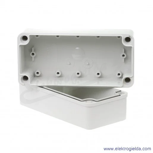 Obudowa ABS D 85 G 170x80x85 pokrywa szara