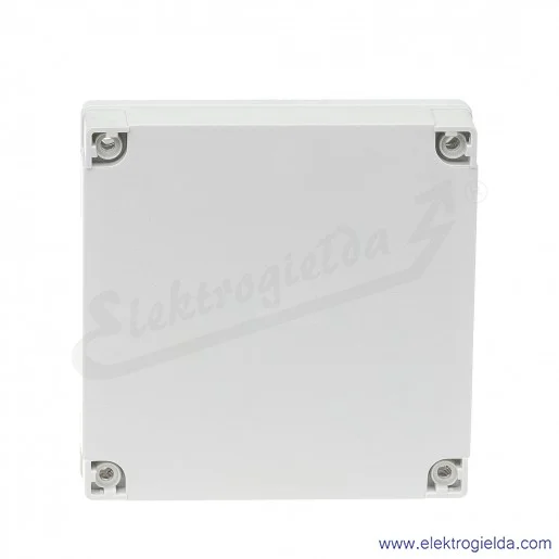 Obudowa PC 125/35 LG 130x130x35 pokrywa szara IP 66/67