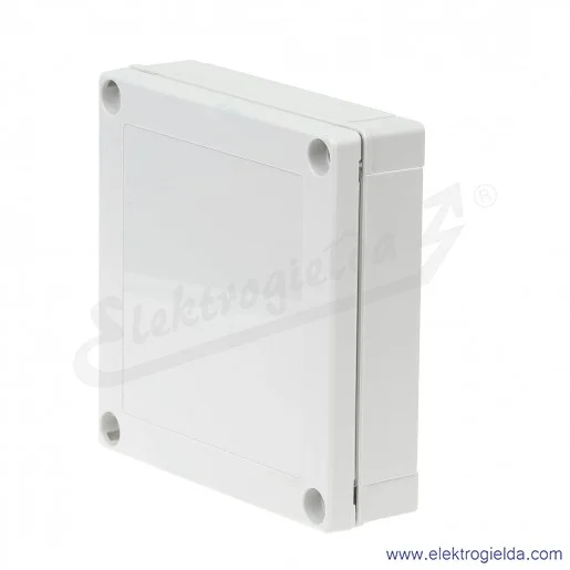 Obudowa PC 125/35 LG 130x130x35 pokrywa szara IP 66/67