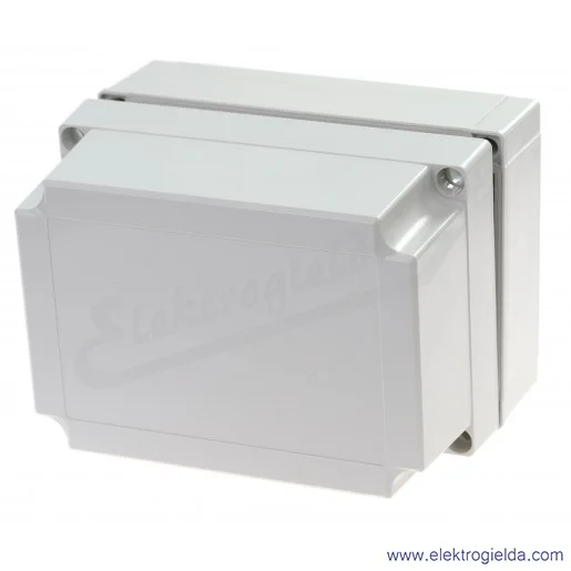 Obudowa PC 150/125 HG 180x130x125 pokrywa szara IP 66/67