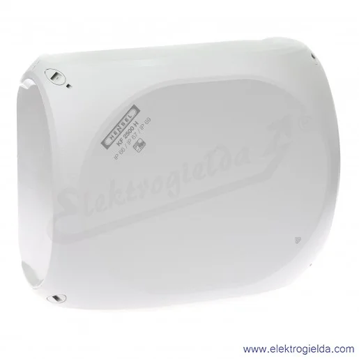 Puszka natynkowa KF 2500 H szara, IP 66/IP 67, 255x205x112, odgałęźna, bez przetłoczeń, bez zacisków
