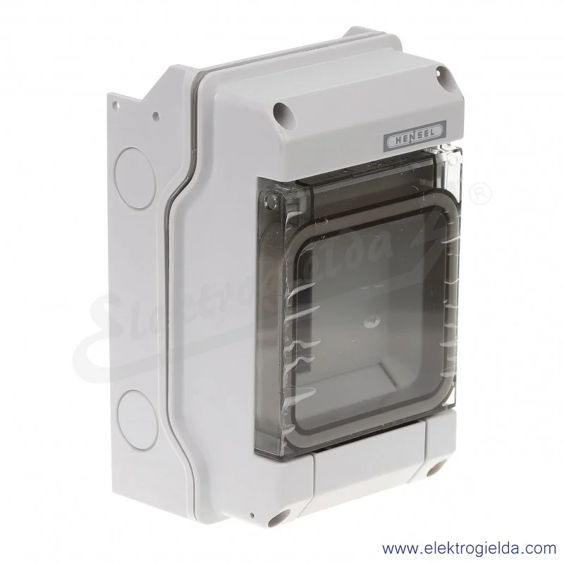 Rozdzielnica KV 1503 natynkowa, 1x3 moduły, IP 54, z zaciskami bezśrubowymi Fixconnect