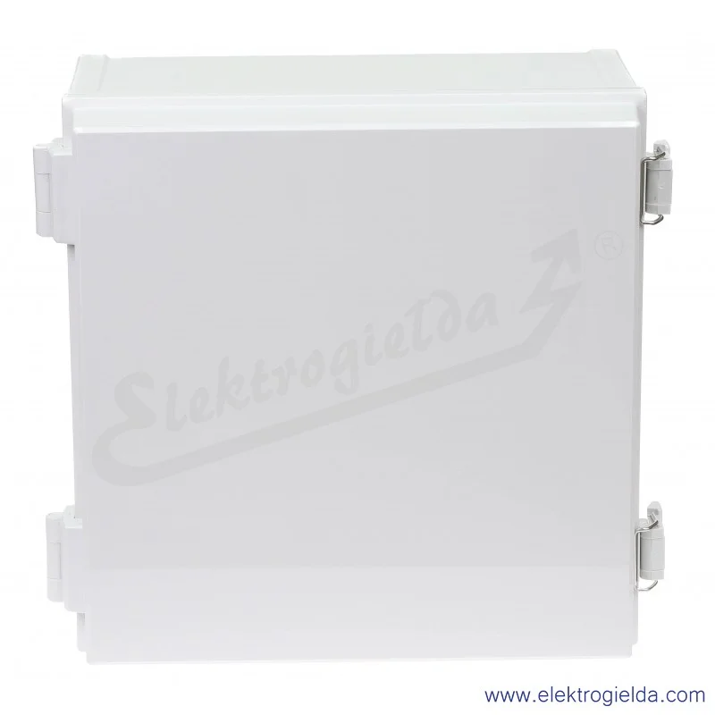 Szafka CAB ABS 303018 G 300x300x180, drzwi szare zamykane na klamry IP65