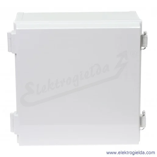 Szafka CAB ABS 303018 G 300x300x180, drzwi szare zamykane na klamry IP65