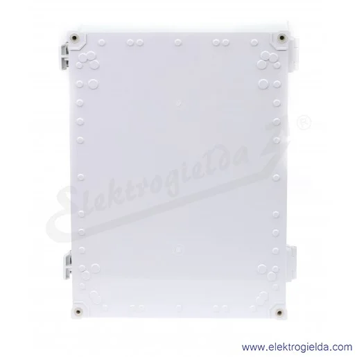 Szafka CAB ABS 403018 G 400x300x180, drzwi szare zamykane na klamry na dłuższym boku IP65 Szafka CAB ABS 403018 G 400x300x180, drzwi szare zamykane na klamry na dłuższym boku IP65