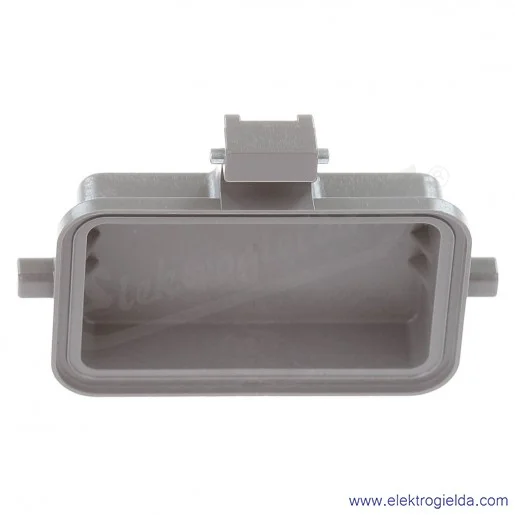 Pokrywa ochronna 09300105410 Han, rozmiar 10B, na zatrzask, IP65, plastik