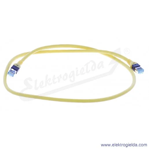 Przewód łączeniowy 09474747109 RJ45, 1m, kategoria 6, żółty, Patch cord