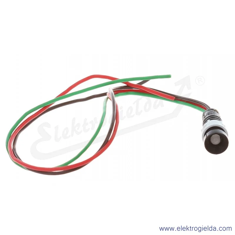 Lampka sygnalizacyjna LRG-D5-24AC/DC czerwono-zielona LED 5mm 24VAC/DC