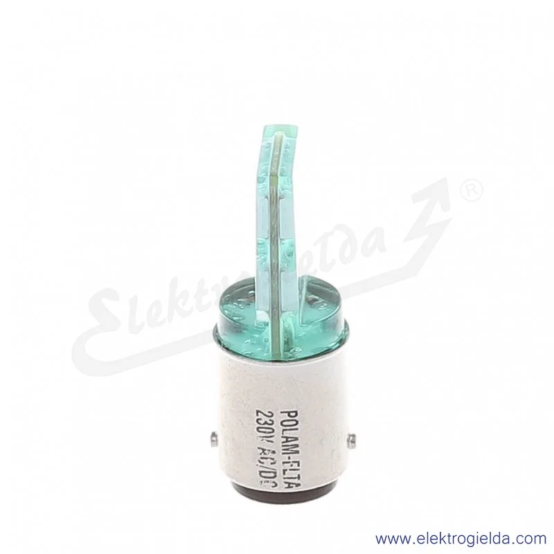 Żarówka LR-S-BA15D-230AC czerwony LED 230VAC
