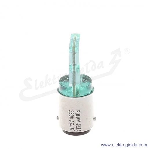 Żarówka LR-S-BA15D-230AC czerwony LED 230VAC