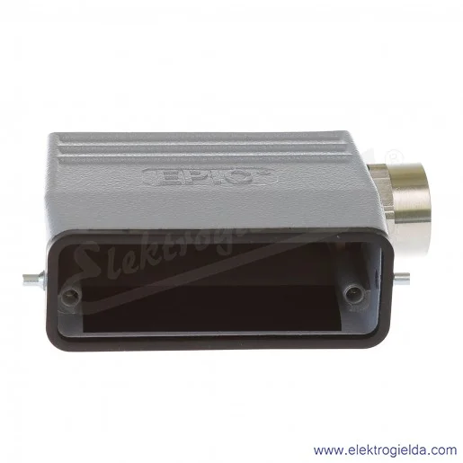 H-A 16 TS 16 Obudowa wtyczki boczna aluminiowa wkłady 16 pinów 16A 400V