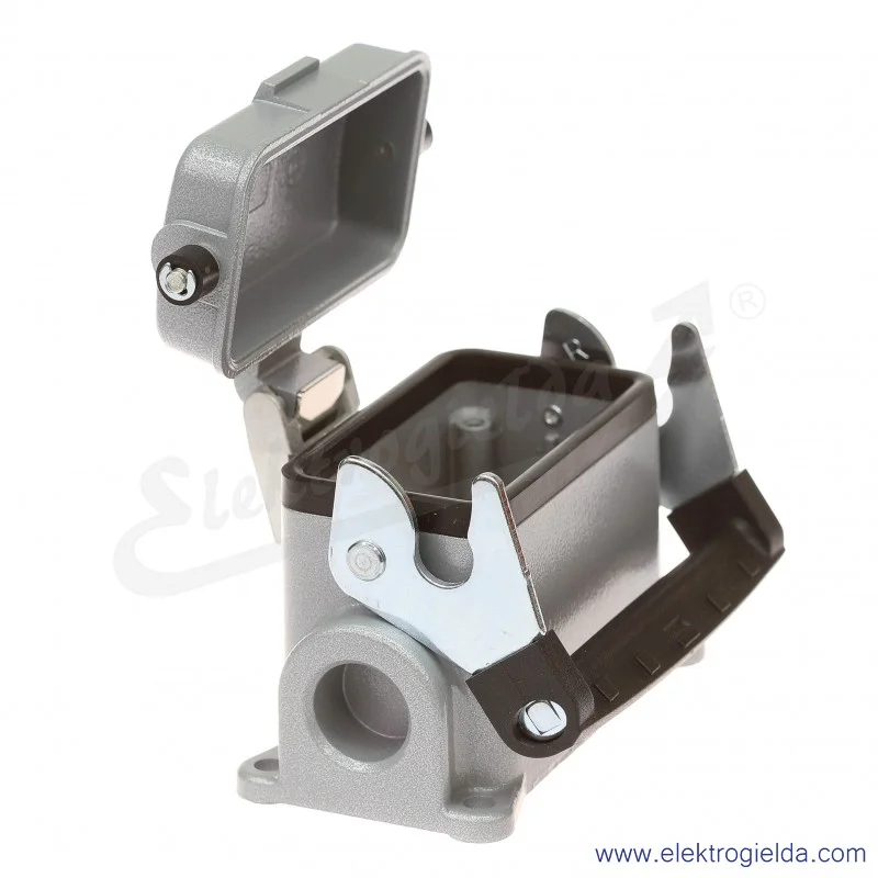 H-B 10 SDR-LB 16 Obudowa gniazda cokołowa z pokrywą