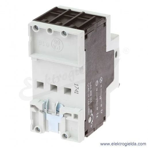 Wyłącznik silnikowy modułowy 606820, M250  0,1-0,16A, 1z+1r