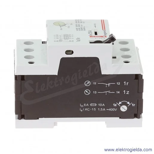 Wyłącznik silnikowy modułowy 606832, M 250 18-25A, 1z+1r, prąd zadziałania wyzwalaczy 350A