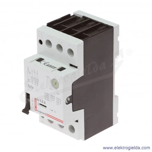Wyłącznik silnikowy modułowy 606827, M 250 2.5-4 1z+1r, prąd zadziałania wyzwalaczy 56A