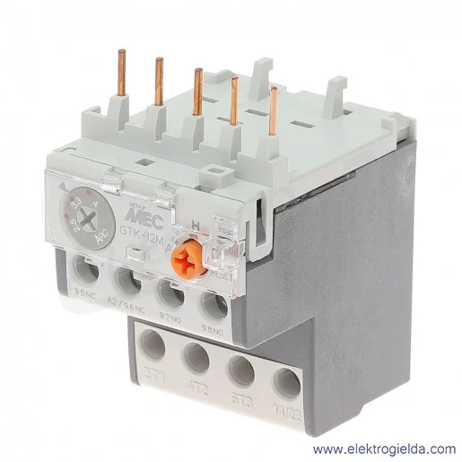 Przekaźnik termiczny GTK-12M, 2,5-4A Przekaźnik termiczny GTK-12M, 2,5-4A