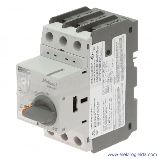 Wyłącznik silnikowy MMS-32H 2,5A 3P 0,75kW 1,6-2,5A
