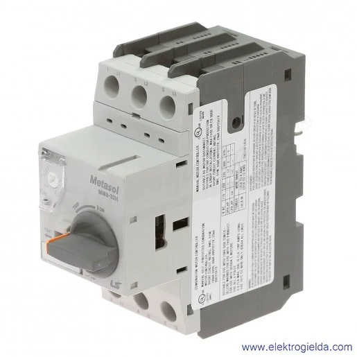 Wyłącznik silnikowy MMS-32H 6A 3P 2,2kW 4-6A